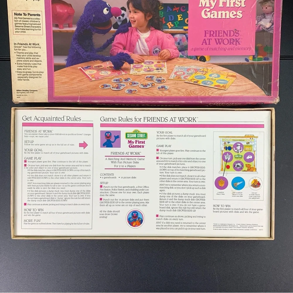 Three First Games for Young Children.